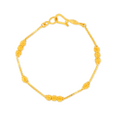 22K Gold Kids Beaded Bracelet